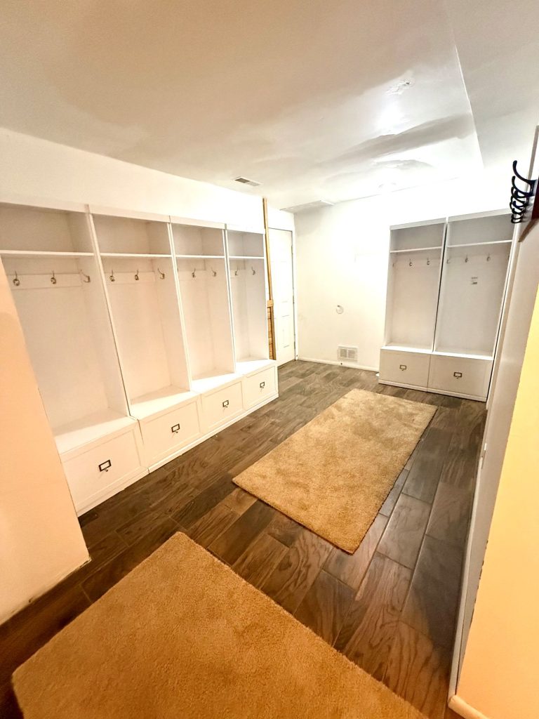 Barkers mudroom